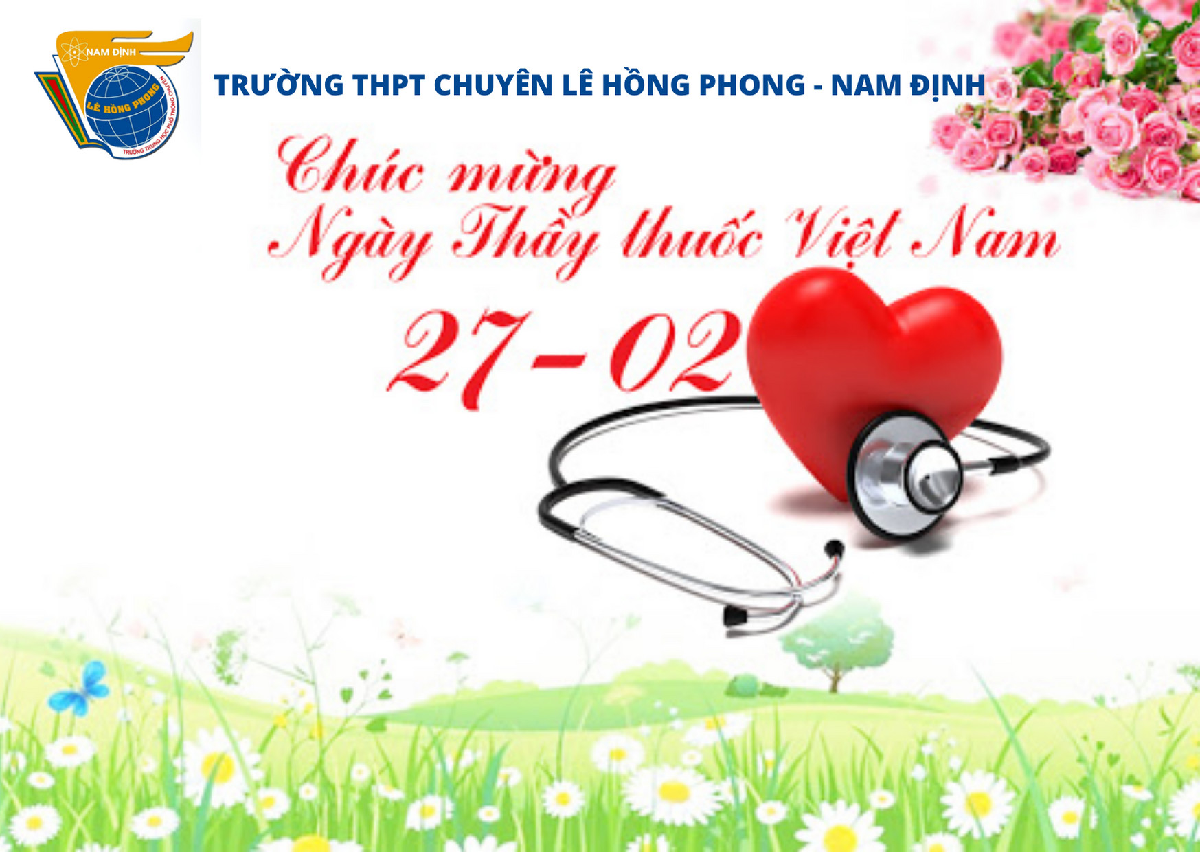 Chúc mừng ngày Thầy thuốc Việt Nam 27-02