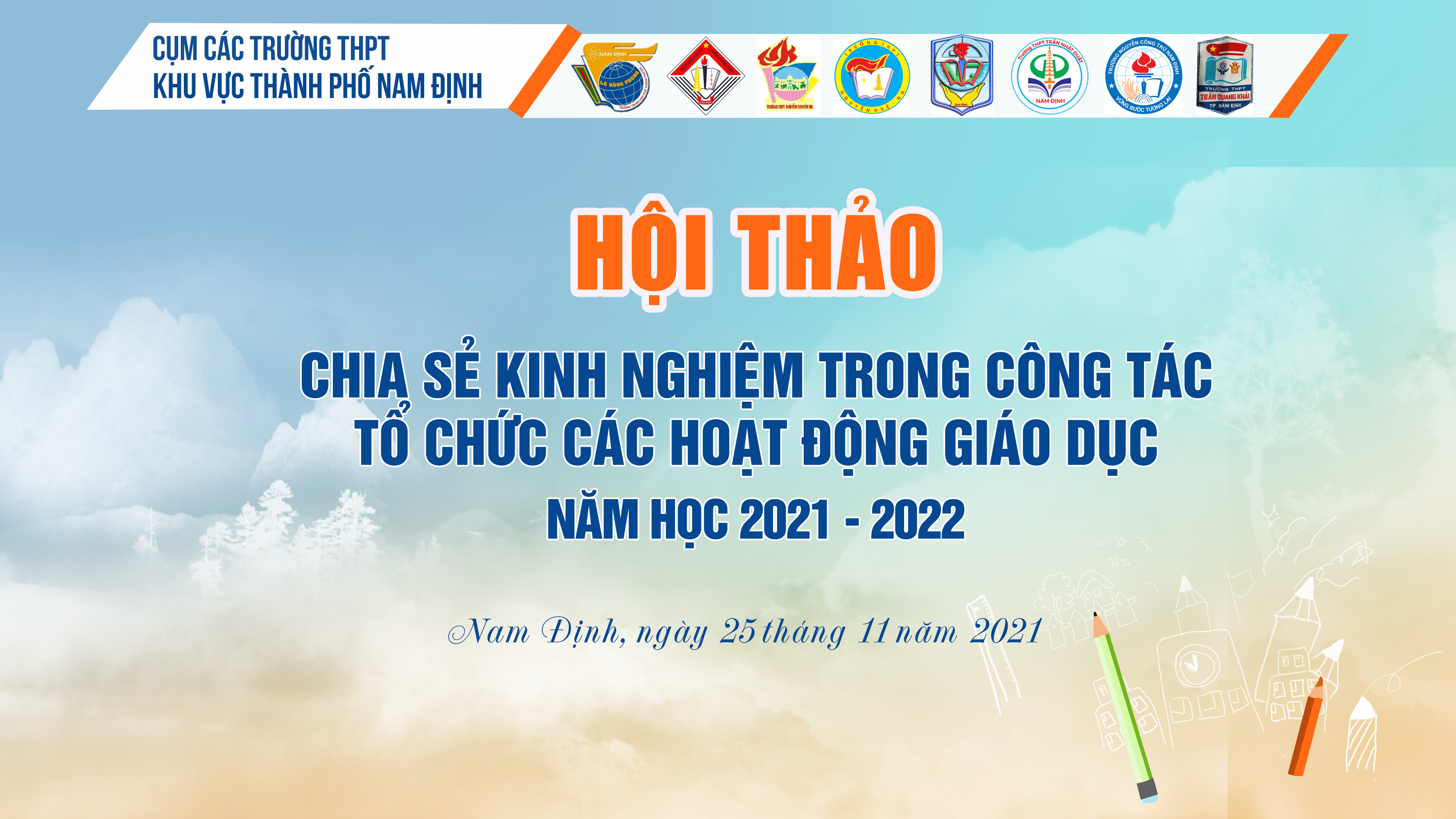 Hội thảo chuyên môn cụm trường THPT khu vực thành phố Nam Định - Đổi mới và thiết thực