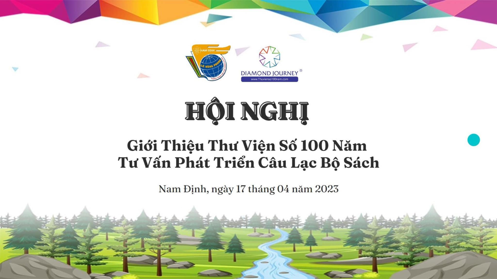 Trường THPT chuyên Lê Hồng Phong được trao tặng 2000 thẻ "Thư viện số 100 năm"