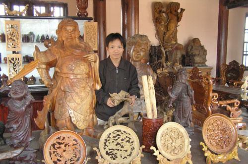 Khám phá Chạm khắc gỗ nghề xưa Nam Định