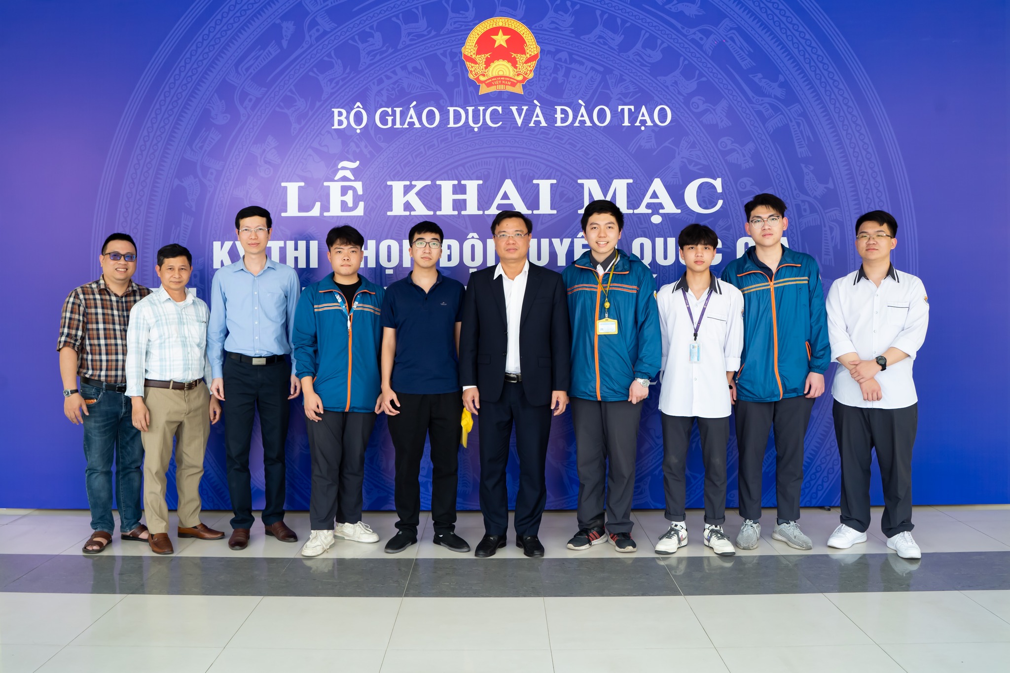 Học sinh trường THPT chuyên Lê Hồng Phong Nam Định tham dự Kì thi chọn đội tuyển quốc gia tham dự Olympic quốc tế 2024