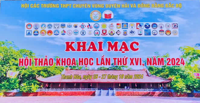 Trường THPT chuyên Lê Hồng Phong đoạt 20 giải tại Hội thảo khoa học các trường THPT Chuyên khu vực Duyên hải và Đồng bằng Bắc Bộ lần thứ XVI