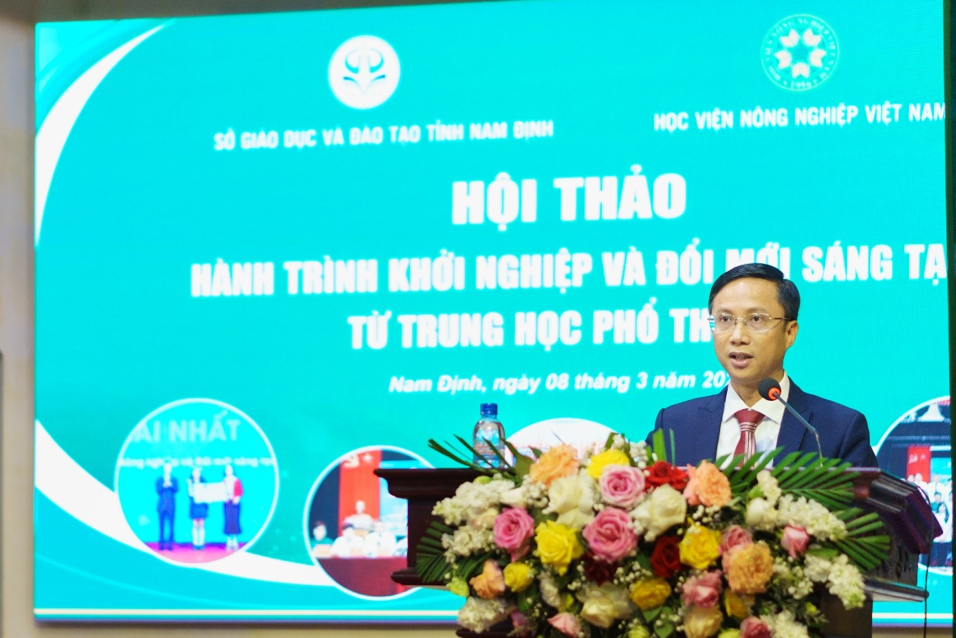 Sở Giáo dục và Đào tạo tỉnh Nam Định phối hợp với Học viện Nông nghiệp Việt Nam tổ chức Hội thảo “Hành trình khởi nghiệp và Đổi mới sáng tạo từ trung học phổ thông” năm 2025   