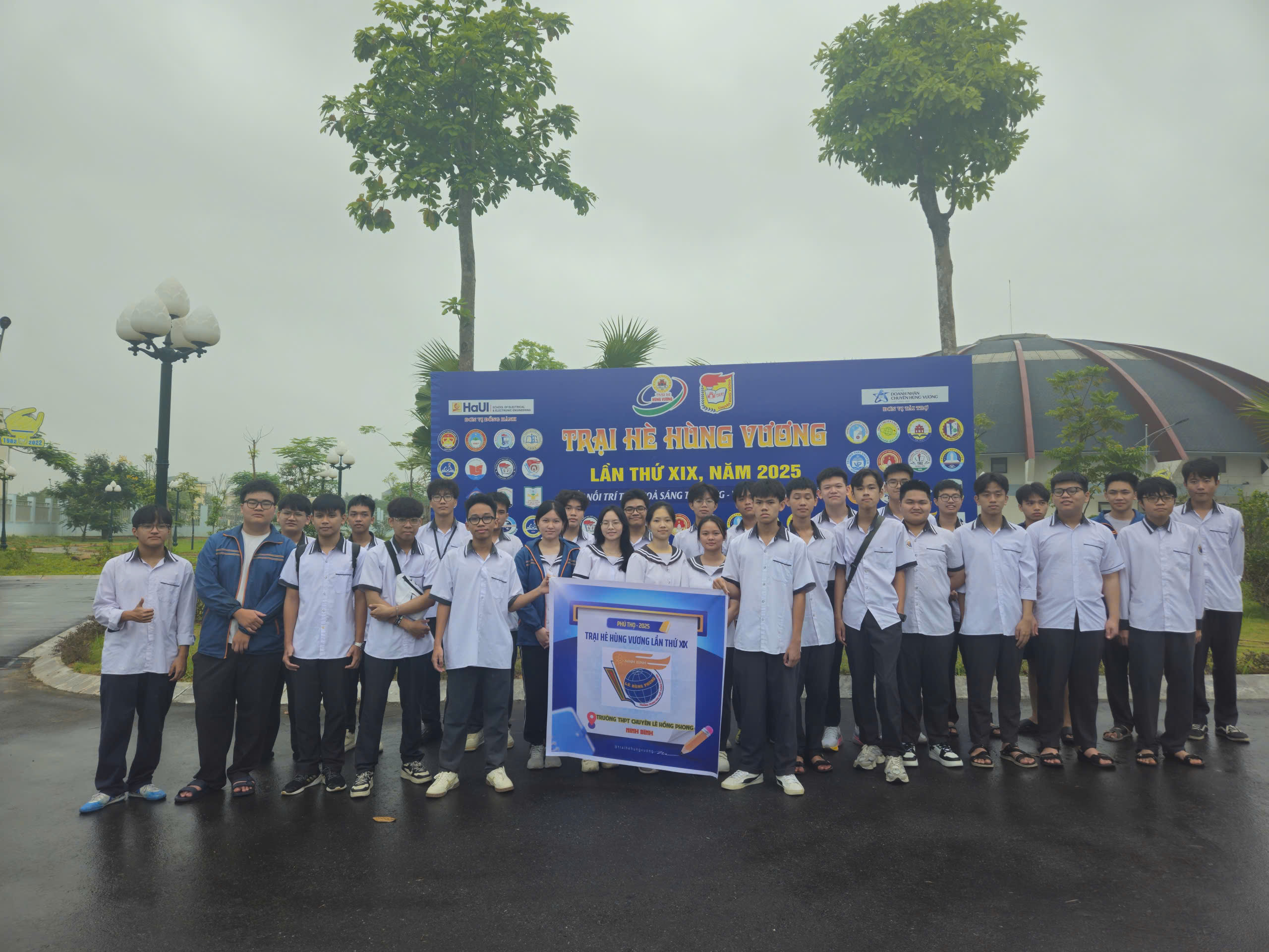 Các đội tuyển học sinh giỏi trường THPT chuyên Lê Hồng Phong tại Trại hè Hùng Vương lần thứ XIX năm 2025