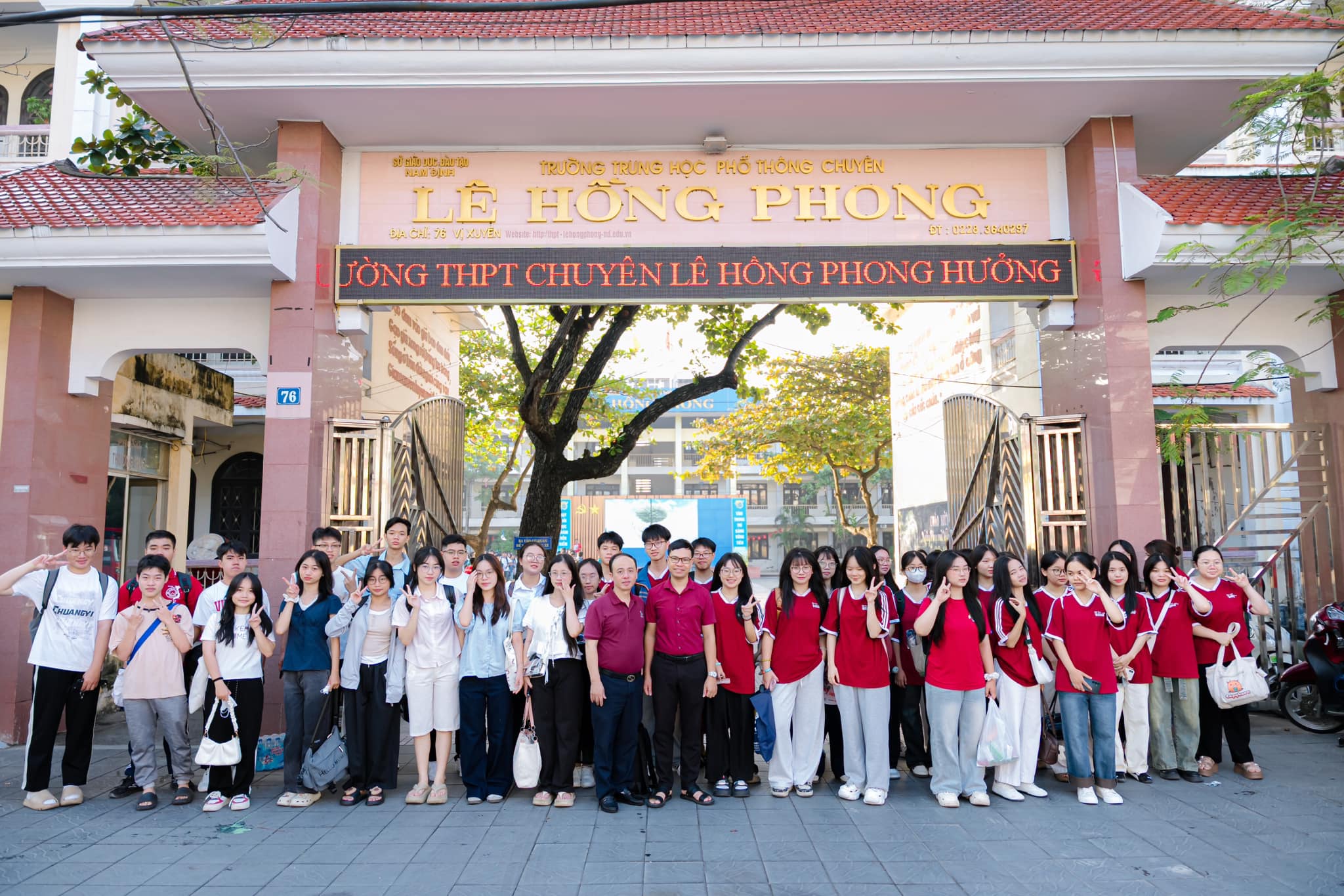 Hành trình trải nghiệm - học tập - gắn kết tuổi trẻ Lê Hồng Phong 2025