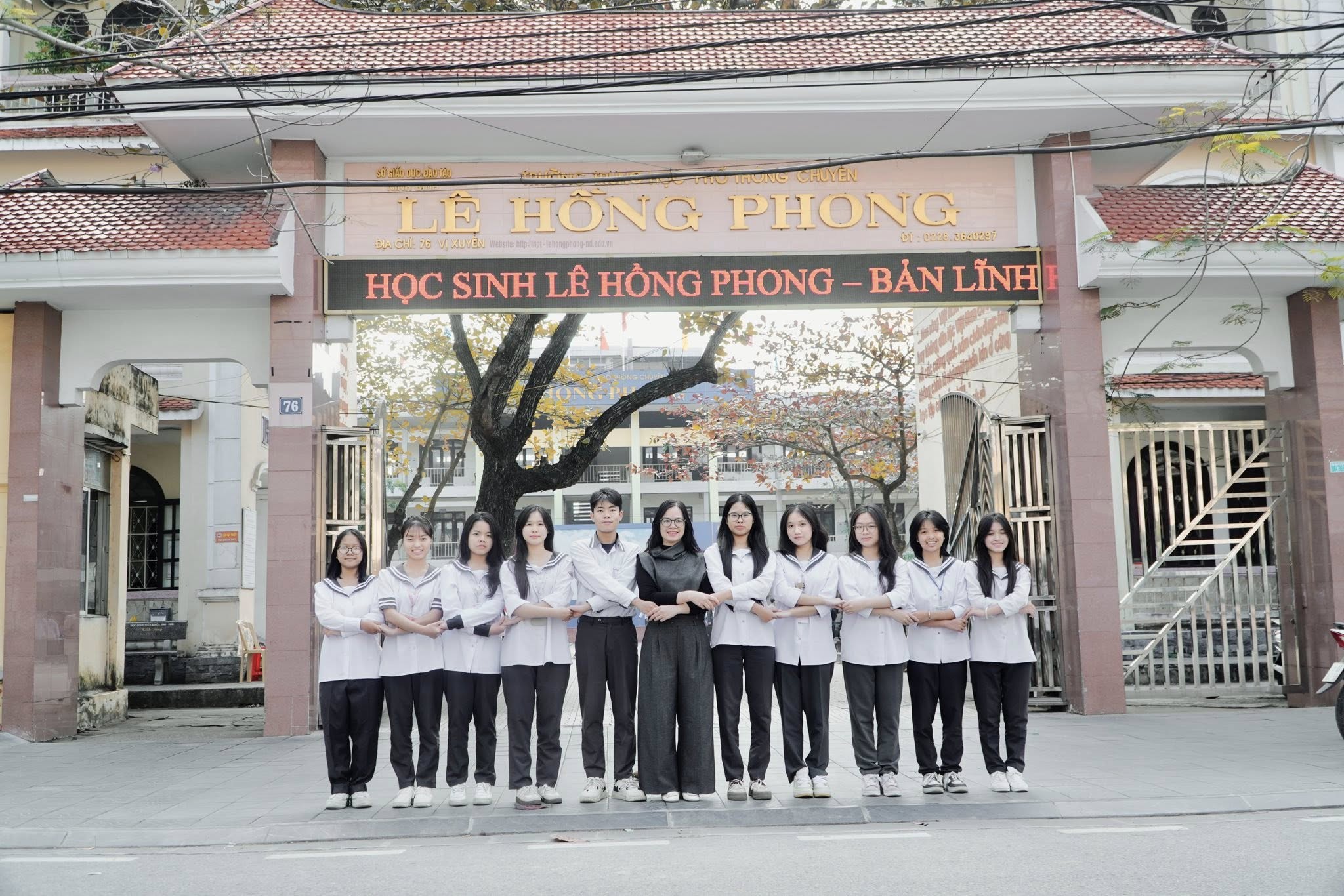 Thành viên đội tuyển học sinh giỏi quốc gia môn Ngữ văn tỉnh Ninh Bình