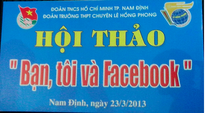 Hội thảo "Bạn, tôi và Facebook"