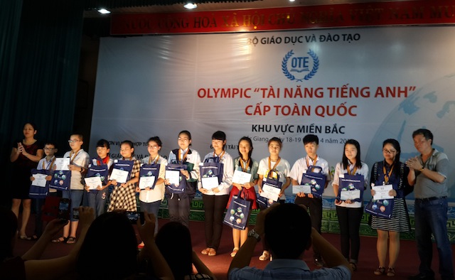 Olympic Tài năng tiếng Anh